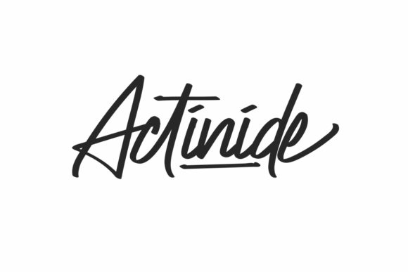 Actinide Font for Professional Branding
