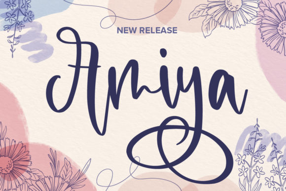 Amiya Script Font for Elegant Branding