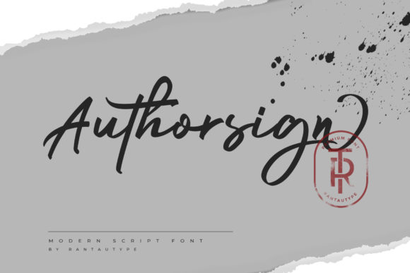 Authorsign: Elegant Script Font for Brand-First Design