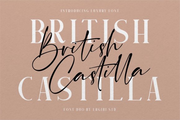 British Castilla: A Script Slab Serif Font for Elegant Digital Branding