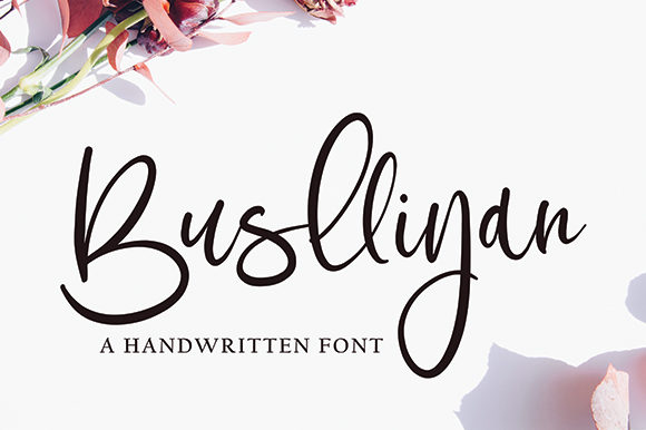 Busllyan: A Whimsical Script Font for Thoughtful Branding