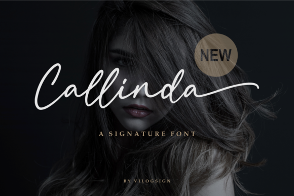 Callinda: An Elegant Script Font for Small Business Branding
