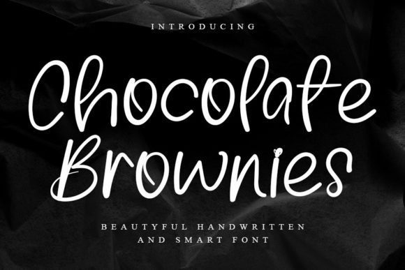 Chocolate Brownis Font: A Refined Script Handwritten Typeface for Elegant Branding