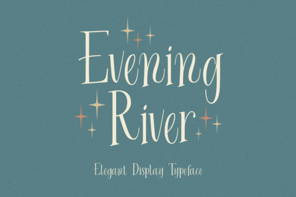 Evening River Script Font for Small Business Branding