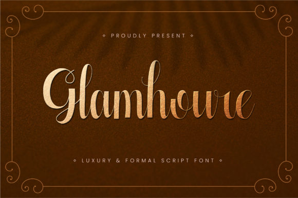 Glamhoure: An Elegant Script Handwritten Font for Branding