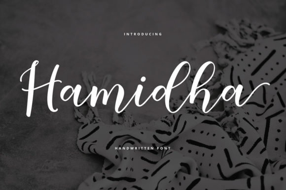 Hamidha: A Dazzling Script Font for Digital Branding