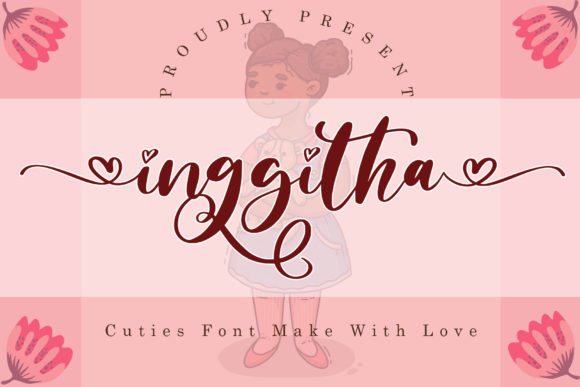 Inggitha: A Sweet, Flowing Script Handwritten Font for Brand Warmth