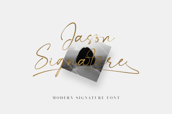 Jason Signature: A Romantic Script Handwritten Font for Campaign Design