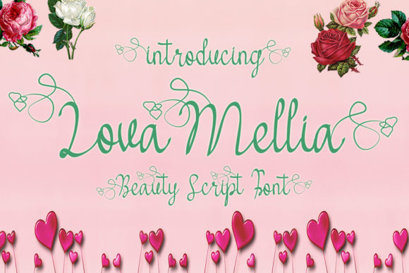 Lova Mellia: A Classy Script Handwritten Font for Campaign Clarity