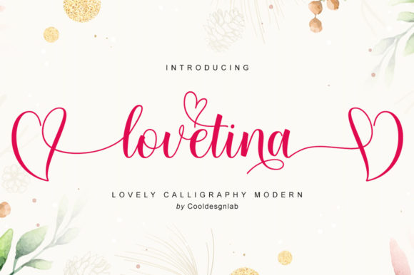 Lovetina: An Elegant Script Handwritten Font for Small Business Branding