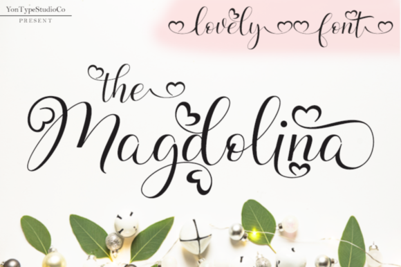 Magdolina: A Romantic Script Font for Editorial Warmth