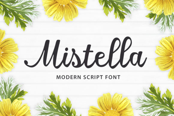 Mistella Script Font for Elegant Handmade Design