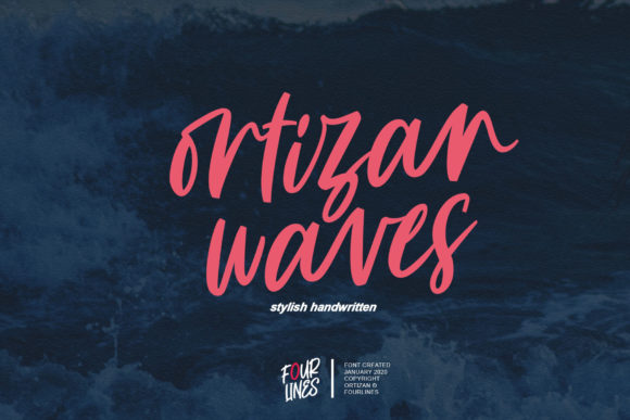 Ortizan Waves: A Stylish Script Font for Scroll-Stopping Visuals