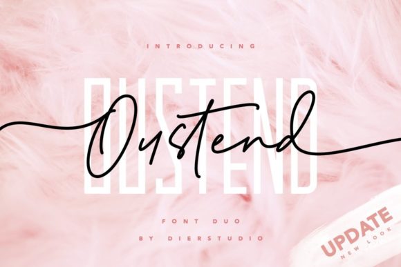 Oustend: A Versatile Duo Font for Modern Web Design