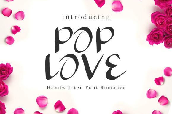 Pop Love Script Font for Modern Digital Branding