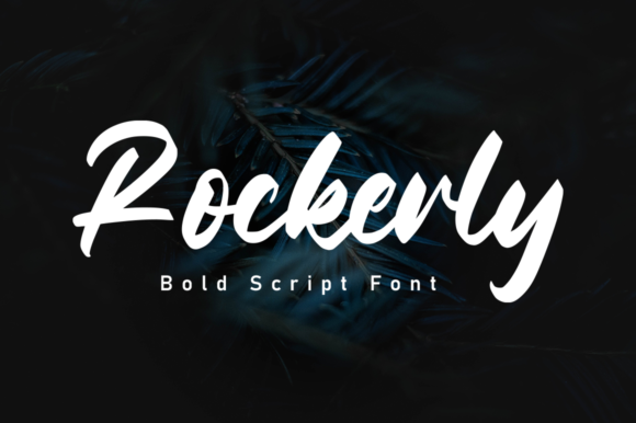 Rockerly Script Font for Modern Brand Identity