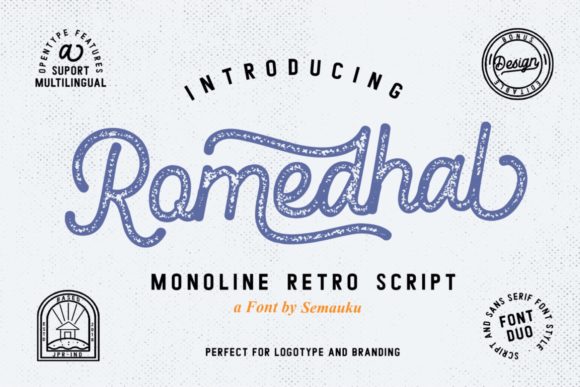 Romedhal Font: A Versatile Script Handwritten Typeface for Small Business Branding