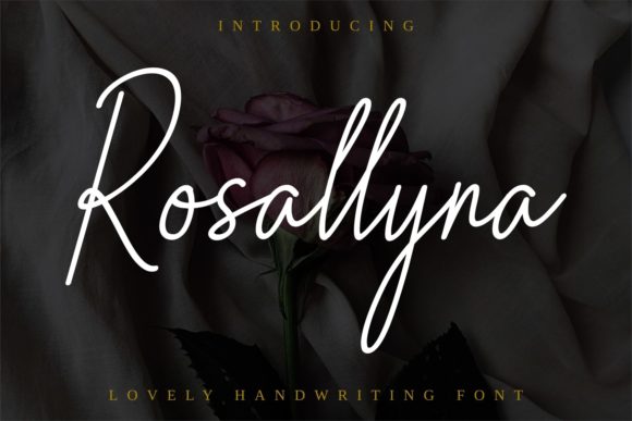Rosallyna Script Font for Elegant Branding & Social Campaigns