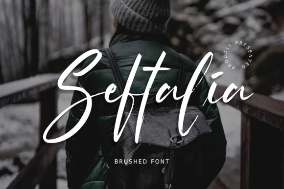 Seftalia: A Refined Script Handwritten Font for Editorial Elegance