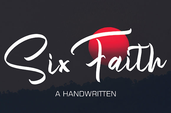 Sixfaith Script Font for Elegant Brand Identity Design