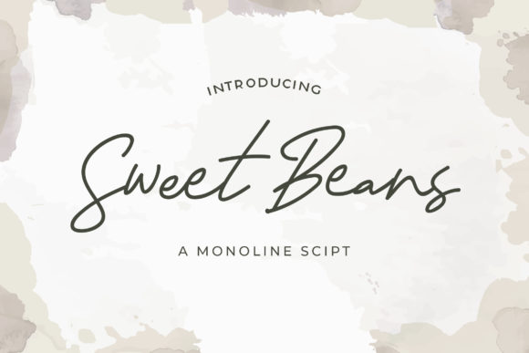 Sweat Beans: A Casual Monoline Script Font for Scroll-Stopping Brand Content