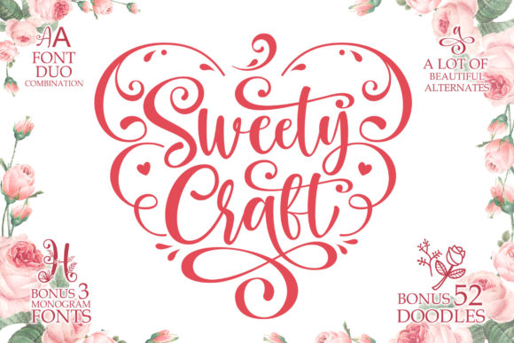 Sweety Craft Font: A Versatile Script Handwritten Typeface for Marketers