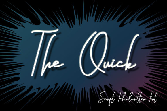 The Quick Script Font for Polished Branding