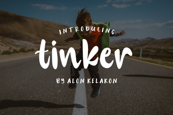 Tinker: A Cool and Relaxed Script Font for Real Branding Work