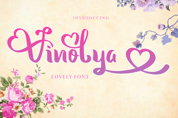 Vinolya Script Font for Romantic, Scroll-Stopping Brand Content